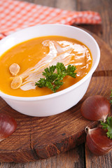 bowl of soup