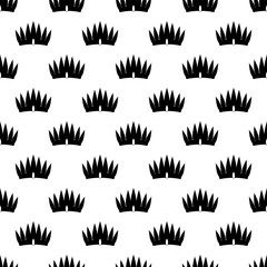 Crown pattern seamless