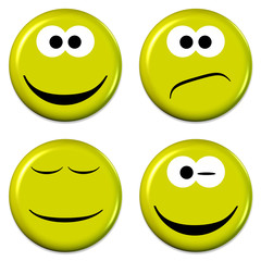 Smileys,Charaktere,Emotionen