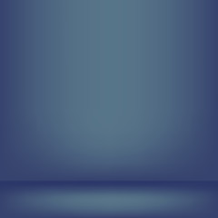 Blue studio backdrop Interior