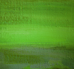 green abstract interior painting, background, illustration