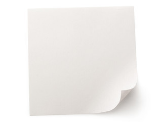 Blank sheet of paper