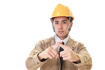 禁止の意思表示をする労働者