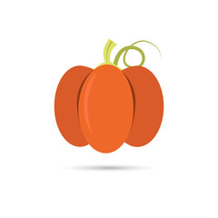 Color pumpkin icon