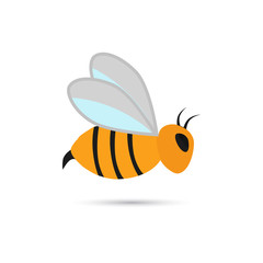 Bee color icon