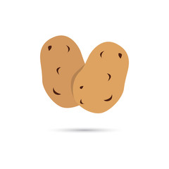 Potato color icon