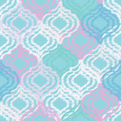 Ogee fabric seamless background