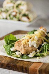 Crumbed Chicken Tortilla Wrap
