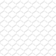 Abstract geometric white background