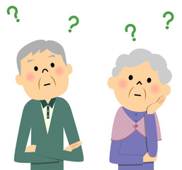 シニア夫婦　疑問