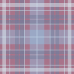 Vector seamless scottish tartan pattern in blue, pink, purple, violet. British or irish celtic baby tender design for textile, fabric or for wrapping, backgrounds, wallpaper, websites