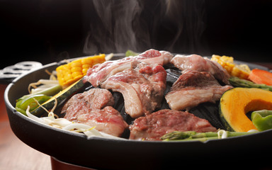 ジンギスカン　Japanese Style Mongolian Mutton Barbecue