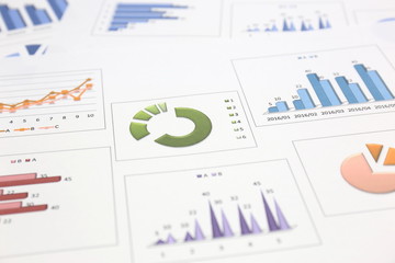 ビジネスイメージ　グラフ