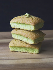 financier cakes