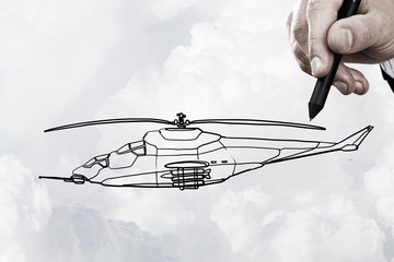 Design of helicopter model