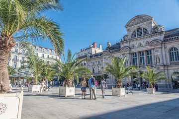 Place du Ralliement et Théâtre, Angers, France