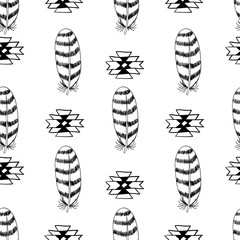 Doodle Hand drawn Seamless Pattern