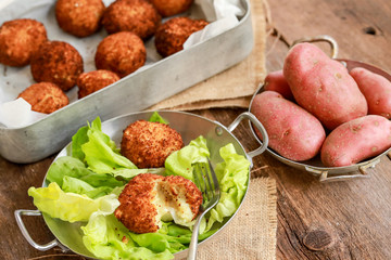 cromesquis au fromage et pommes de terre 2