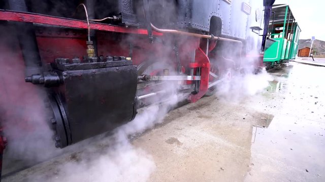 wheels locomotive steam train