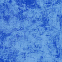 Grunge blue wall background or texture