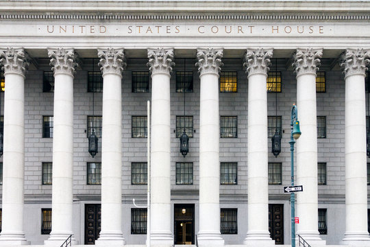United States Court House Building in New York City