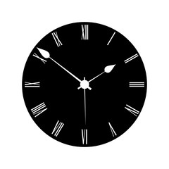 Clock icon simple