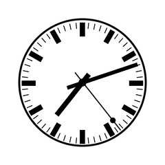 Clock icon simple