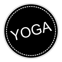 Yoga sticker