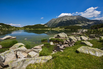 Todorka Peak and Muratovo Lake, Pirin Mountain, Bulgaria
