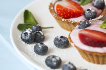 strawberries dessert