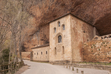 Monasterio San Juan de la Peña, Huesca, Aragon, España-
