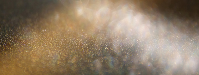 glitter vintage lights background. defocused.