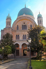 Fototapeta na wymiar jewish synagogue in Florence