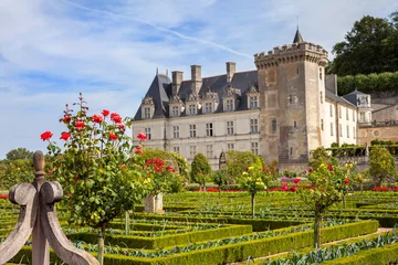 Papier peint adhésif Château Villandry castle and garden