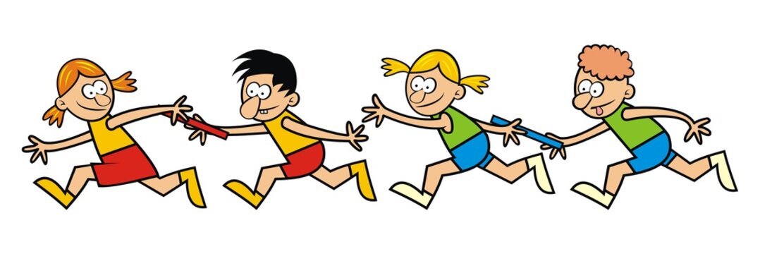running children, relay