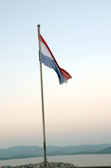 Kroatische Flagge