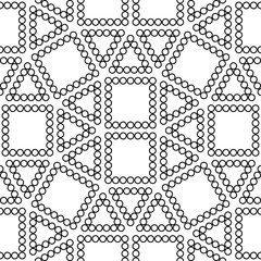 Vector hipster abstract geometry pattern square, black and white seamless geometric background, subtle pillow and bad sheet print, creative art deco, simple texture, modern fashion design