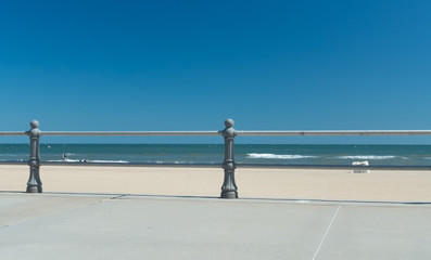 Virginia Beach boardwalk on a sunny day