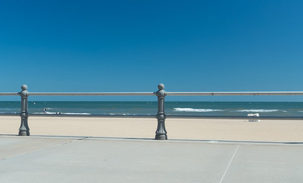 Virginia Beach Boardwalk On A Sunny Day