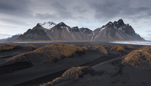 Icelandic Landscape, Vestrahorn Mountains