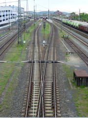 Obraz premium Bahnhof Bamberg