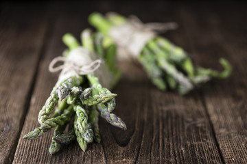 Fresh green Asparagus