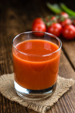 Fresh made Tomato Juice