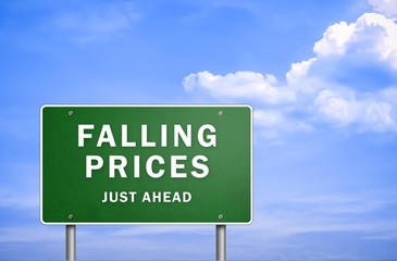 Falling prices - just ahead