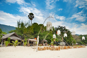 Exciting beach in Ko Lanta, Thailand