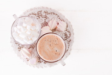 coffee and marshmallows