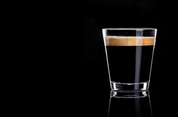 Schilderijen op glas Cup of espresso coffee © Wissam Santina