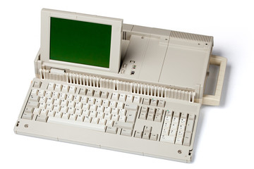 Old portable personal computer