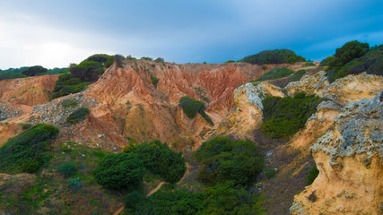 Landschaften am Meer in Portugal