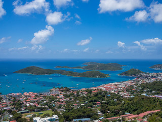 Charlotte Amalie panoramic view